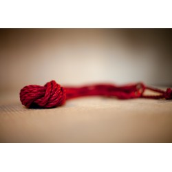 Corde Shibari – Bondage En Jute 6mm/8m – Rouge